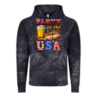 Cloud Black party in the usa Vintage Hoodie - AdoDesignShop
