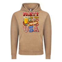 Vintage Coffee party in the usa Vintage Hoodie - AdoDesignShop