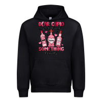 Black dear cupid just bring something strong Urban Hoodie - MaliasSmallBusiness