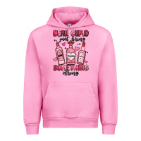 Fuchsia Pink dear cupid just bring something strong Urban Hoodie - MaliasSmallBusiness