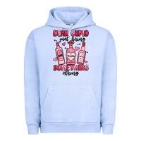 Pigment Grape Ice dear cupid just bring something strong Urban Hoodie - MaliasSmallBusiness