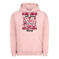 Pigment Salmon dear cupid just bring something strong Urban Hoodie - MaliasSmallBusiness