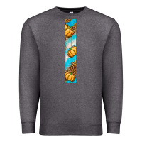 Charcoal Heather fall pumpkin Premium Sweatshirt - BundleAndBundleShop