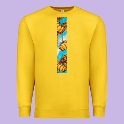 Fall Pumpkin Premium Sweatshirt Designed By Bundleandbundleshop