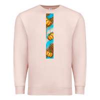 Pale Pink fall pumpkin Premium Sweatshirt - BundleAndBundleShop