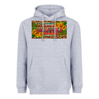 Heather Grey Chingona license plate Heavyweight Hoodie - HRA Design Shop