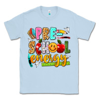 Dusty Blue pre school energy Classic Tee - texasbilliewilder
