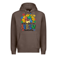 Coffee accept understand love awareness Premium Hoodie - MaliasSmallBusiness