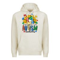 Oatmeal Heather accept understand love awareness Premium Hoodie - MaliasSmallBusiness