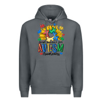 Rock accept understand love awareness Premium Hoodie - MaliasSmallBusiness