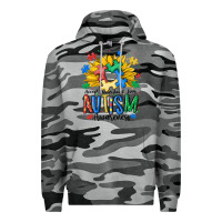 Slate Camo accept understand love awareness Premium Hoodie - MaliasSmallBusiness