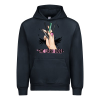 Navy the lash boss Urban Hoodie - MaliasSmallBusiness