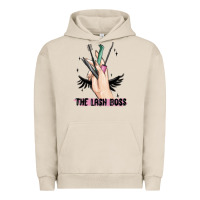 Pigment French Oak the lash boss Urban Hoodie - MaliasSmallBusiness