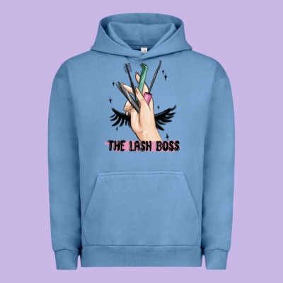 The Lash Boss Urban Hoodie Designed By Maliassmallbusiness