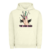 Pigment Pistachio the lash boss Urban Hoodie - MaliasSmallBusiness