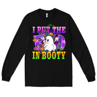 Black i put the in booty Long Sleeve Tee - AdoDesignShop