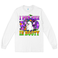 White i put the in booty Long Sleeve Tee - AdoDesignShop