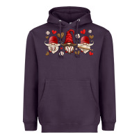 Plum baseball gnome Heavyweight Hoodie - HRA Design Shop