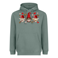 Sage baseball gnome Heavyweight Hoodie - HRA Design Shop