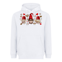 White baseball gnome Heavyweight Hoodie - HRA Design Shop