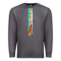 Charcoal Heather butterfly fall Premium Sweatshirt - BundleAndBundleShop