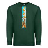 Sports Green butterfly fall Premium Sweatshirt - BundleAndBundleShop