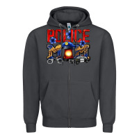 Smoke police mom Zipper Hoodie - Zillion Design Studio