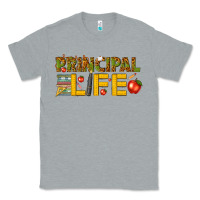 Heather Grey principal life Classic Tee - texasbilliewilder