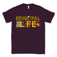 Plum principal life Classic Tee - texasbilliewilder