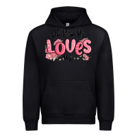 Black oh how he loves us Urban Hoodie - MaliasSmallBusiness