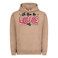 Pigment Burro oh how he loves us Urban Hoodie - MaliasSmallBusiness