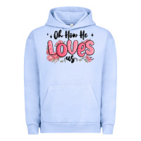 Pigment Grape Ice oh how he loves us Urban Hoodie - MaliasSmallBusiness