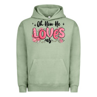 Oh How He Loves Us Urban Hoodie | Teevron