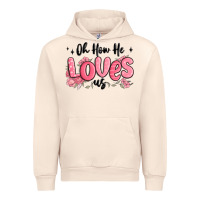 Sandshell oh how he loves us Urban Hoodie - MaliasSmallBusiness