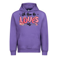 Tulip oh how he loves us Urban Hoodie - MaliasSmallBusiness