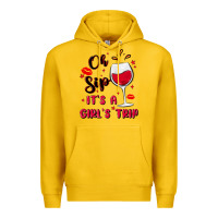 Lemon oh sip it's a girl's trip Premium Hoodie - MaliasSmallBusiness