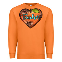 Carrot teacher heart Premium Sweatshirt - JahusDesignShop