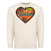 Sandshell teacher heart Premium Sweatshirt - JahusDesignShop