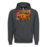 Smoke firefighter mom Zipper Hoodie - Zillion Design Studio