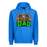 True Royal racing dad with racing  equipment Premium Hoodie - AdoDesignShop