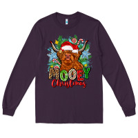 Plum mooey christmas Long Sleeve Tee - Zillion Design Studio