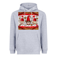 Heather Grey baseball gnome Heavyweight Hoodie - HRA Design Shop