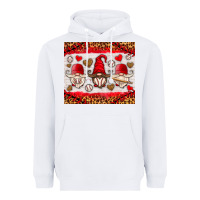 White baseball gnome Heavyweight Hoodie - HRA Design Shop