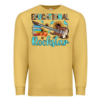 Antique Gold educational rockstar Premium Sweatshirt - JahusDesignShop
