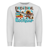 Dove Grey educational rockstar Premium Sweatshirt - JahusDesignShop