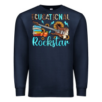 Navy educational rockstar Premium Sweatshirt - JahusDesignShop