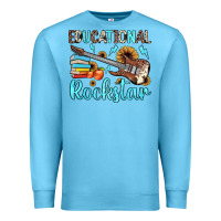Ocean Blue educational rockstar Premium Sweatshirt - JahusDesignShop
