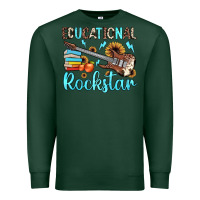Sports Green educational rockstar Premium Sweatshirt - JahusDesignShop
