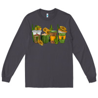 Smoke cactus coffee cups Long Sleeve Tee - texasbilliewilder