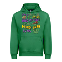 Emerald i'm a king cake eatin' mardi gras lovin' kinda gir Urban Hoodie - MaliasSmallBusiness